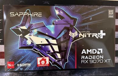 Sapphire NITRO+ AMD Radeon RX 9070 XT Gaming OC 16GB GDDR6 Graphics Card
