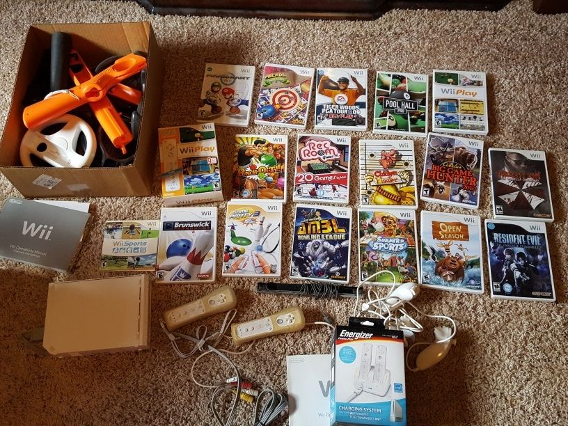 Older Wii Gaming System & A Whole Lot More!