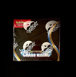 Pokemon Chaos Rising Booster Box – Sealed 🔥