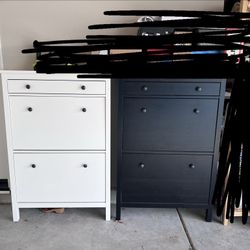 2 Entryway Shoe Cabinets