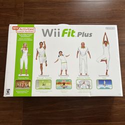New Nintendo Wii Fit Plus Board in box. Never used, 