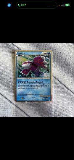 Pokémon Kyogre (Shiny) SL6 Call of Legends Holo