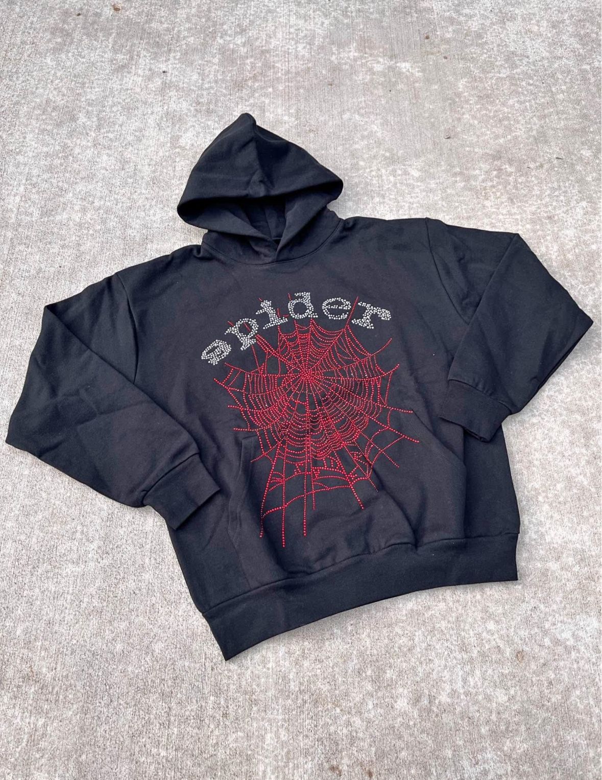 Rhinestone Sp5der Hoodie