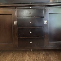 Martha Stewart for Bernhardt Buffet/Sideboard - Black stained solid wood