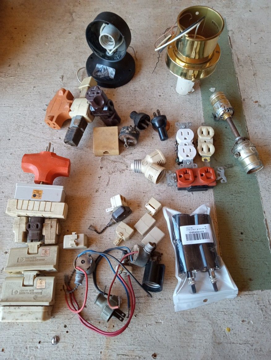 Electrical Parts Plugs Switches Lamps