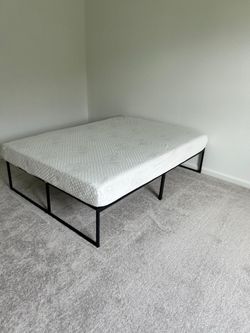 Bed frame & mattress