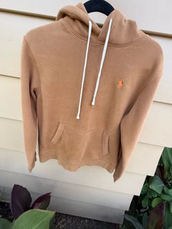 Polo Ralph Lauren Camel / Tan Slim Fit Hoodie - Size M