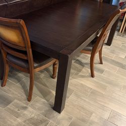 Pottery Barn Table Solid Wood As Is $150