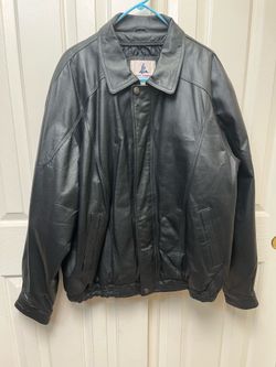Misty Harbor Leather Jacket, size 2XT