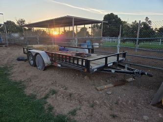 Trailer 2016 16'x7' wide, 2 axles brake on 4 weels 7000 pounds special for razor  o other staff 91 ave and van buren