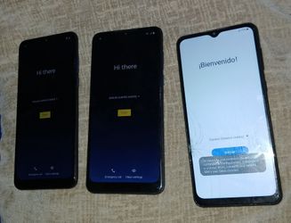 2 Motorola 1 Samsung pattern locked  OBO