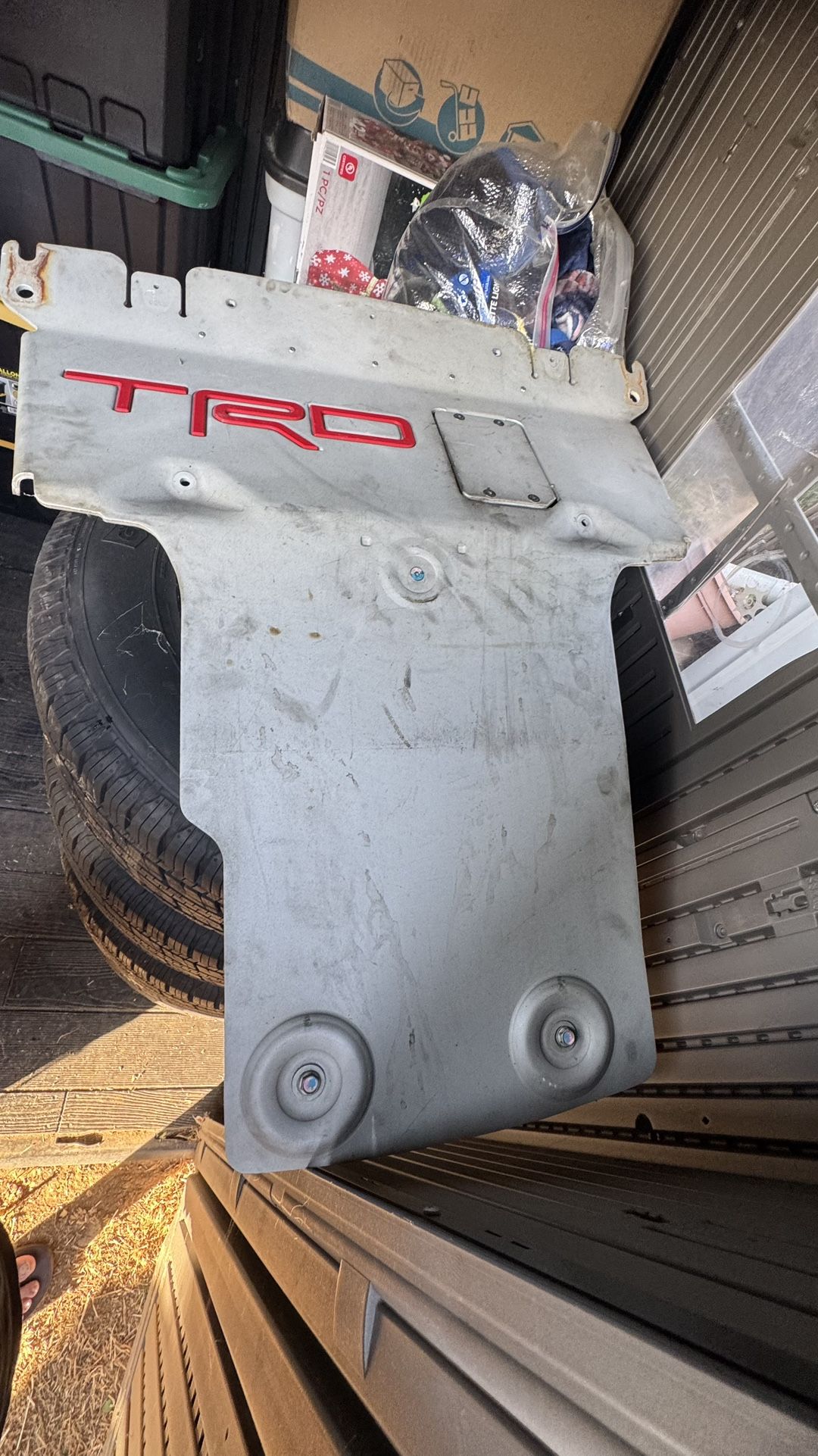 2021 Tundra Underneath Steel Plate