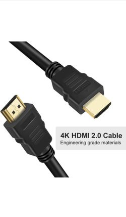 5ft High Speed HDMI Cable - Certified Premium, 4K@60Hz, HDR, 18Gbps, Ultra Slim, Black
