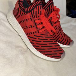 Adidas NMD R2 Red Size 9m Brand New 