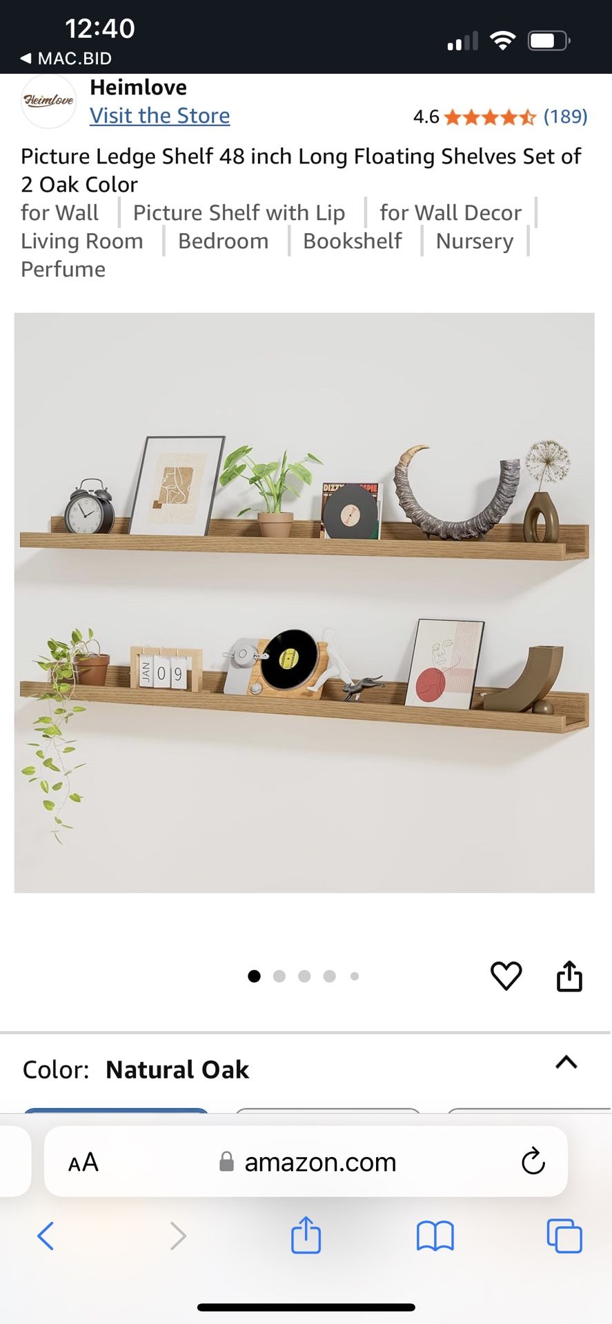 Floating Shelf