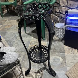 Black Plant Stand Indoor Or Outdoor 