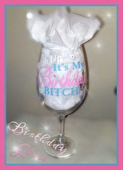 Birthday Glass