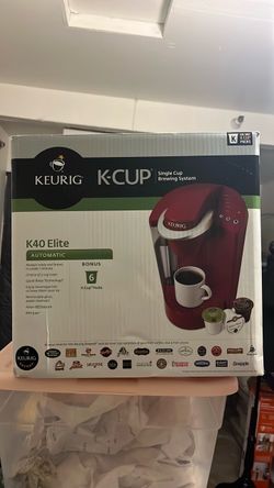 Keurig K40 Elite Single Cup Coffee Maker, New in box
