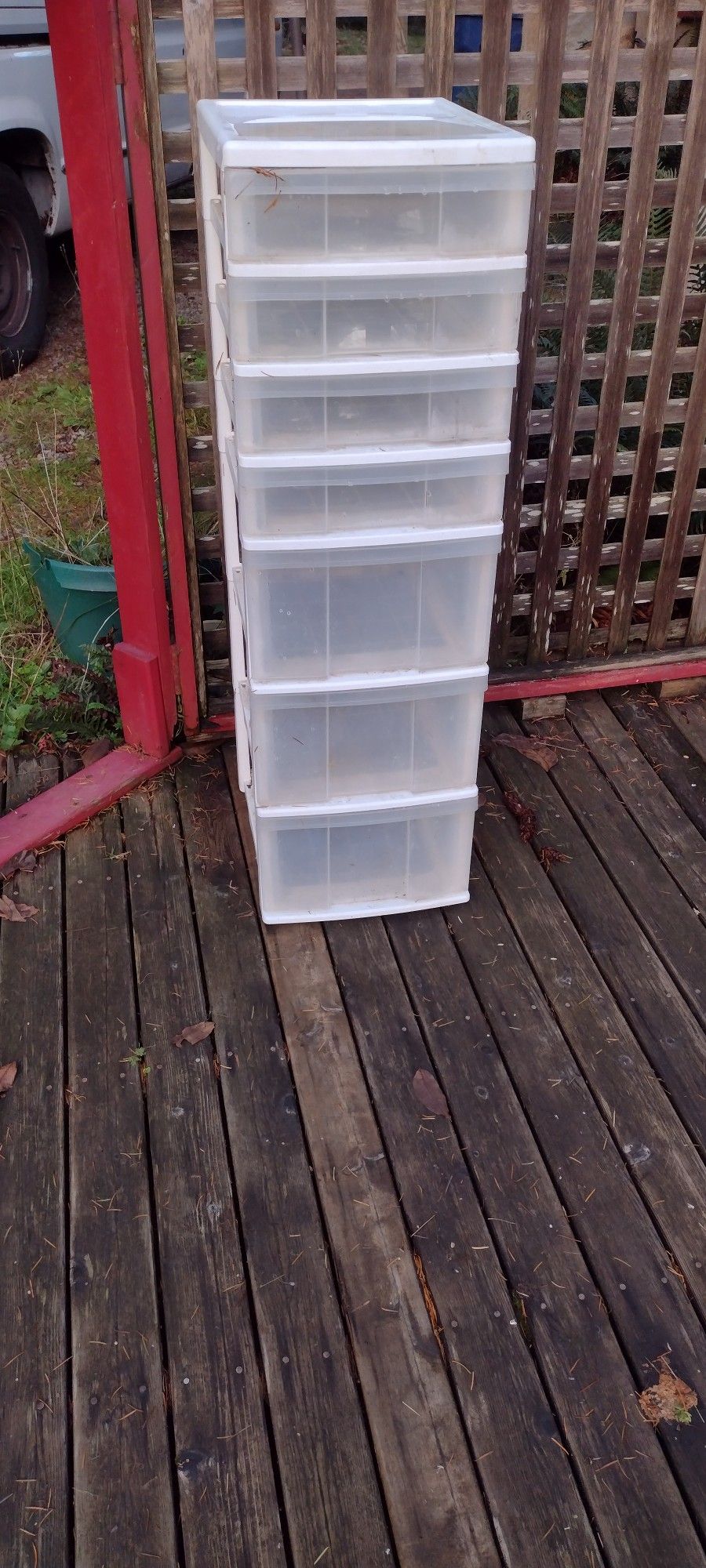 7 DRAWER STORAGE CART ORGANIZER ON WHEELS