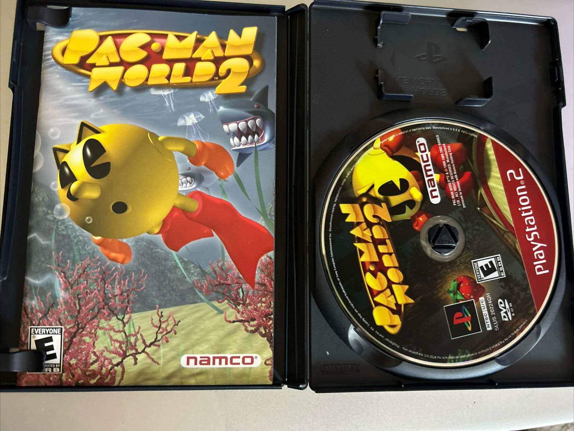 Like New Pac-Man World 2 Greatest Hits Ps2