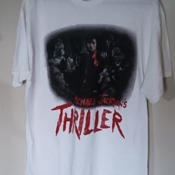 Micheal Jackson Thriller Tshirt Size Large