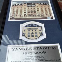 Original Yankee Stadium Commemorative Photo 