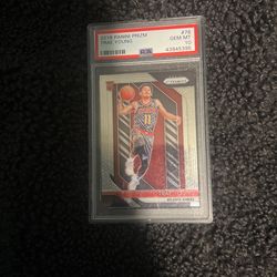 2018 Panni Prizm Trae Young #78 PSA 10 Rookie Card