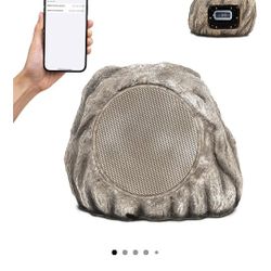 Homewell Solar Powered Bluetooth Rock Speakers 
