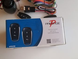 SECURITY SYSTEM WITH UP TO 500 FEET OF RANG