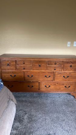 Solid wood drawer