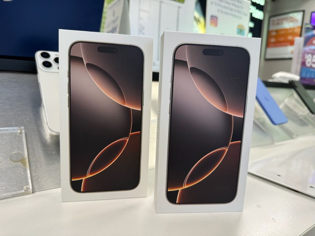 New Unlock iPhone 16 Pro Max 256GB No Credit Needed Only $29 Down Payment Today!!! Only At Phone Hub 