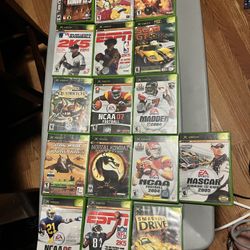 Xbox games lot of 16 games