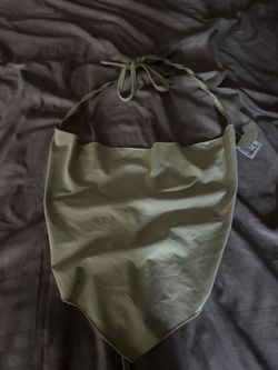 Green blouse
