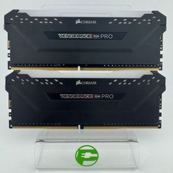 Corsair Vengeance RGB Pro 16GB (2x8GB) RAM DDR4 3200MHz CMW16GX4M2C3200C16