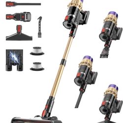 Hotanime Cordless Vacuum Cleaner, 580W  50Kpa 65 mins