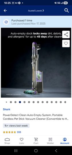 SHARK DUO CLEAN DETECT