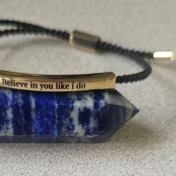 Believe In You Like I Do Bracelet
