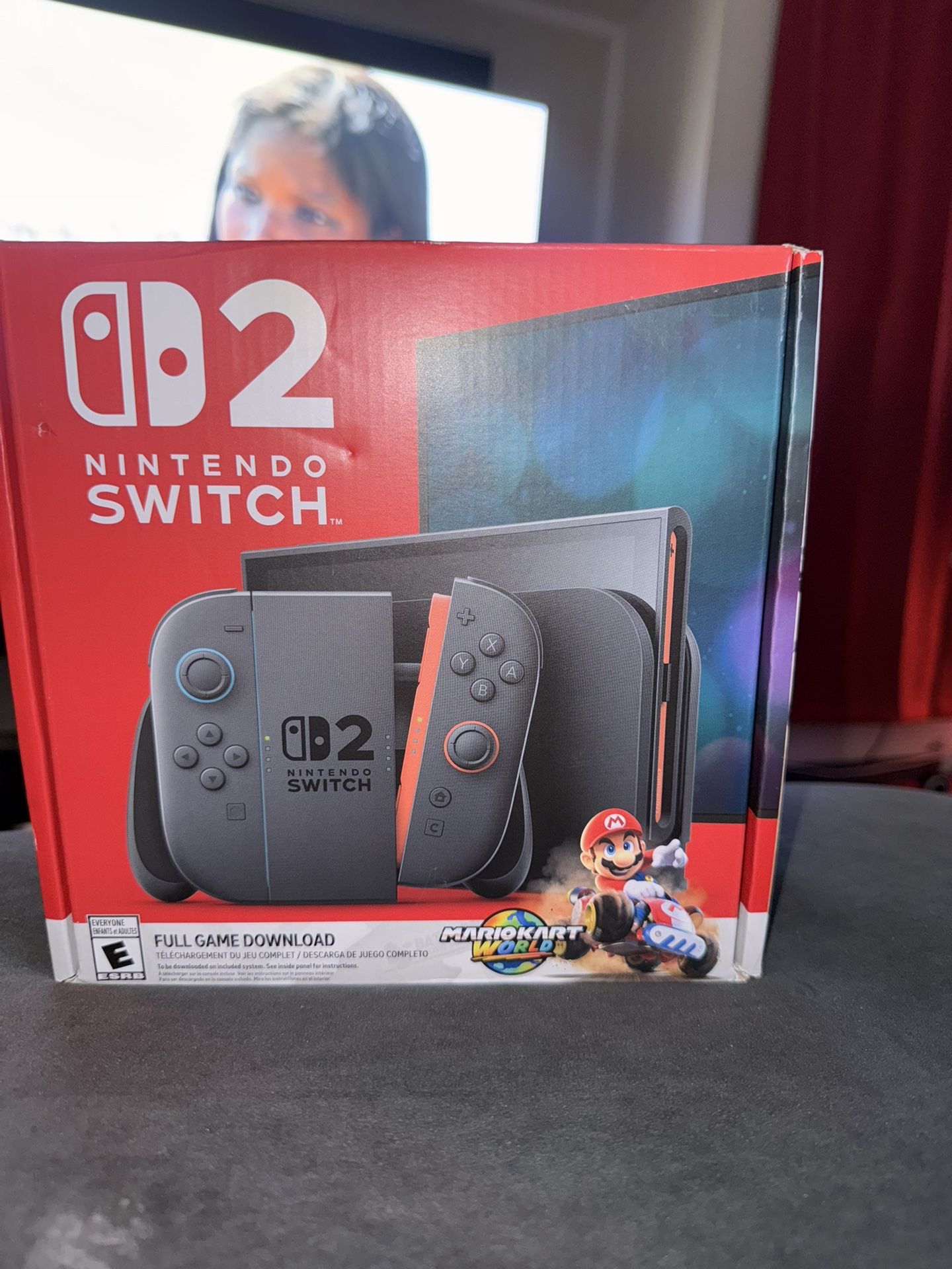Nintendo Switch 2 Mario Bundle-Brand New!