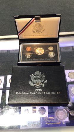 1998 United States Mint Premier Silver Proof Set