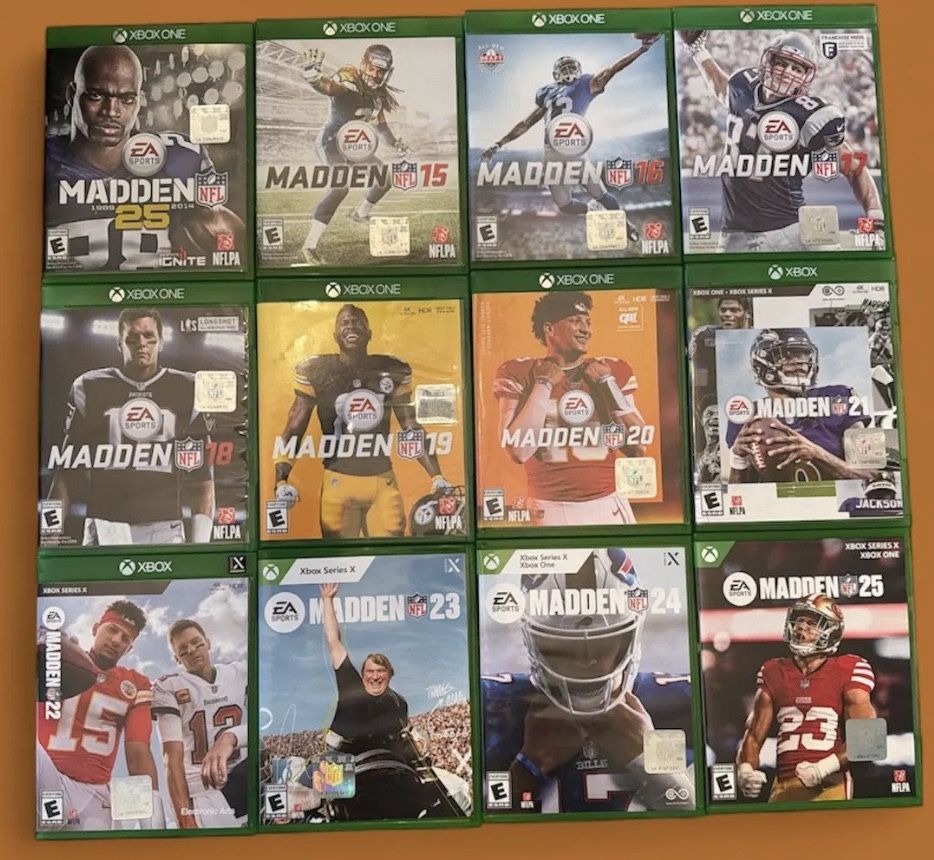Madden Football (Xbox) 12 Games