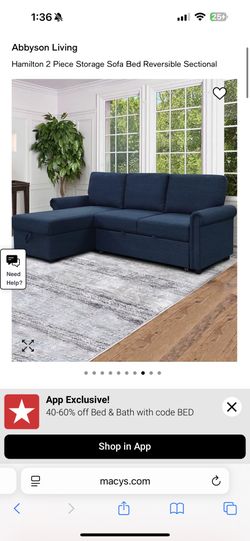 Hamilton Storage Sofa Bed