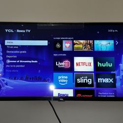 TCL 32” Roku Smart Tv