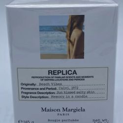 Maison Margiela Paris Beach Vibes Candle 5.82 oz 165g Big Size New In Sealed Box