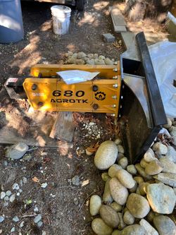 Attachment concrete breaker