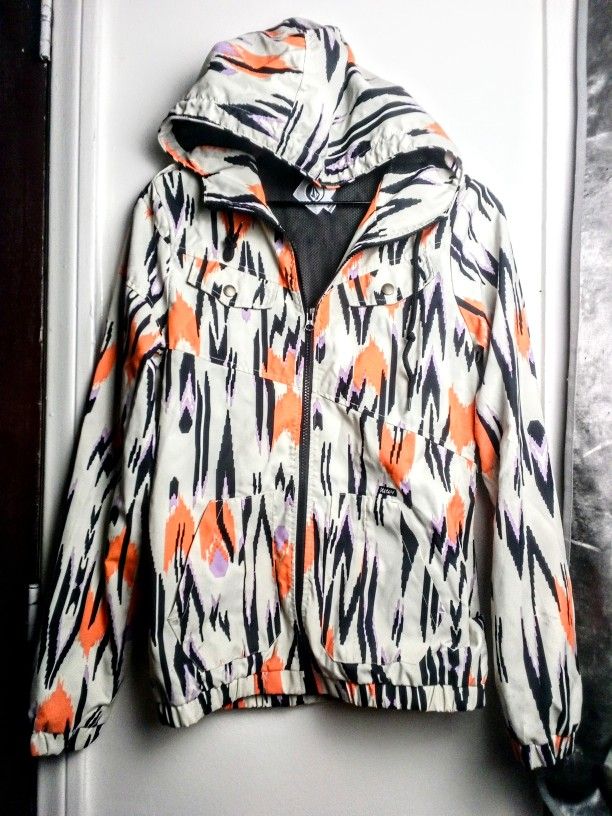 Jr's Volcom "Enemy Lines" Hooded Windbreaker