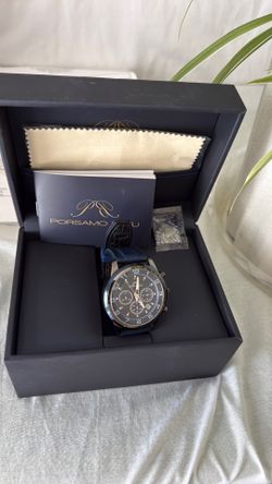 Porsamo Bleu Arthur chronograph men's watch