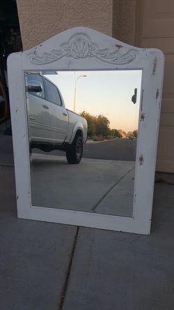 Large vintage mirror