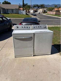 whirlpool washer&gas dryer (delivery available)