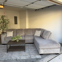 Gray Sectional Couch