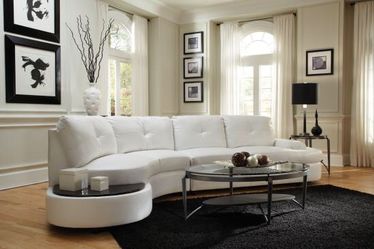 Beautiful Sectional white in Offert (503431)